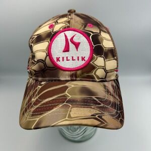 KILLIK Outdoor Cap Rain Hat Ladies Fit Lightweight Pink Camo Moisture Management